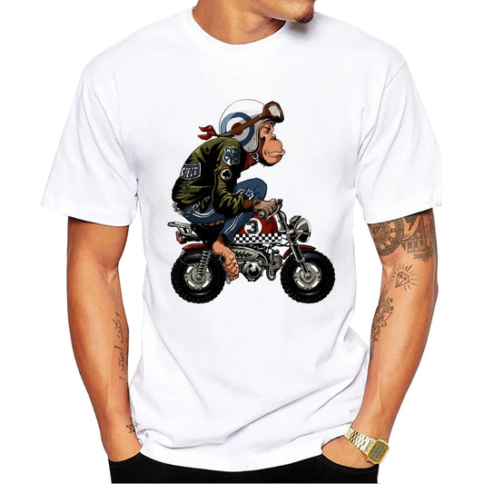 Monkey Bike Men T-Shirt 
