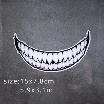Venomous Smile Helmet Decals