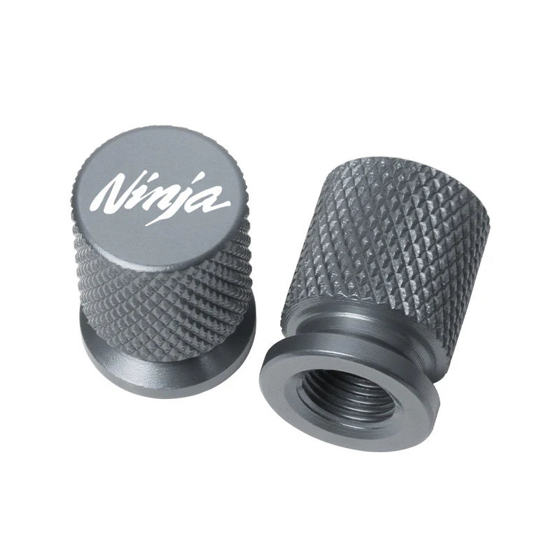 2PCS Ninja Aluminum Valve Caps