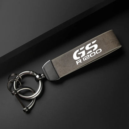 GS R1200 Leather Keychain 