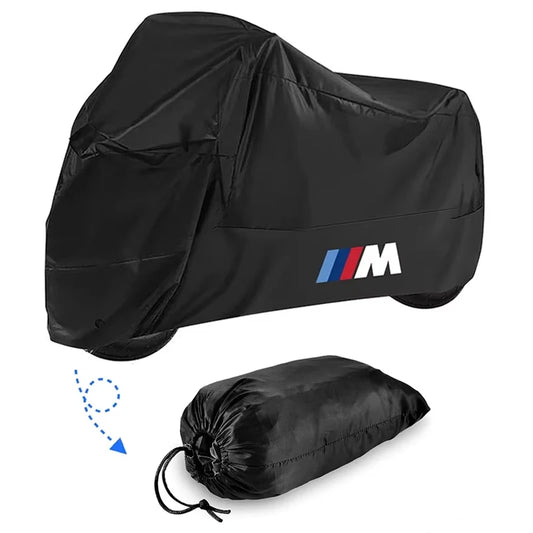 M Logo Windproof Motorcycle Cover 