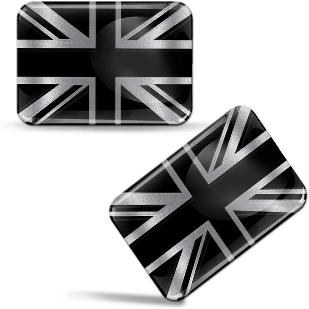 Union Jack Flag Resin Decals