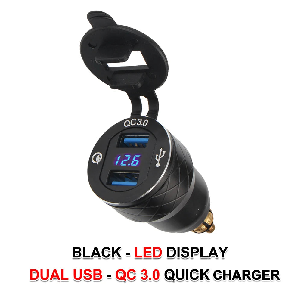 Motorcycle USB Charger rapide 