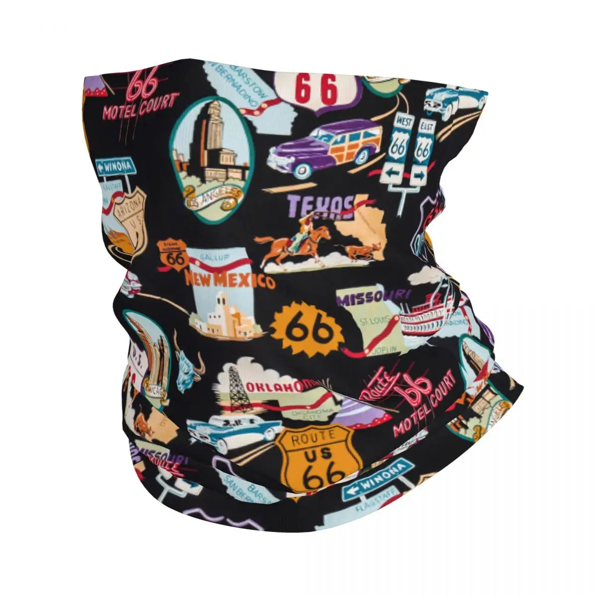 Route 66 Bandana Neck 