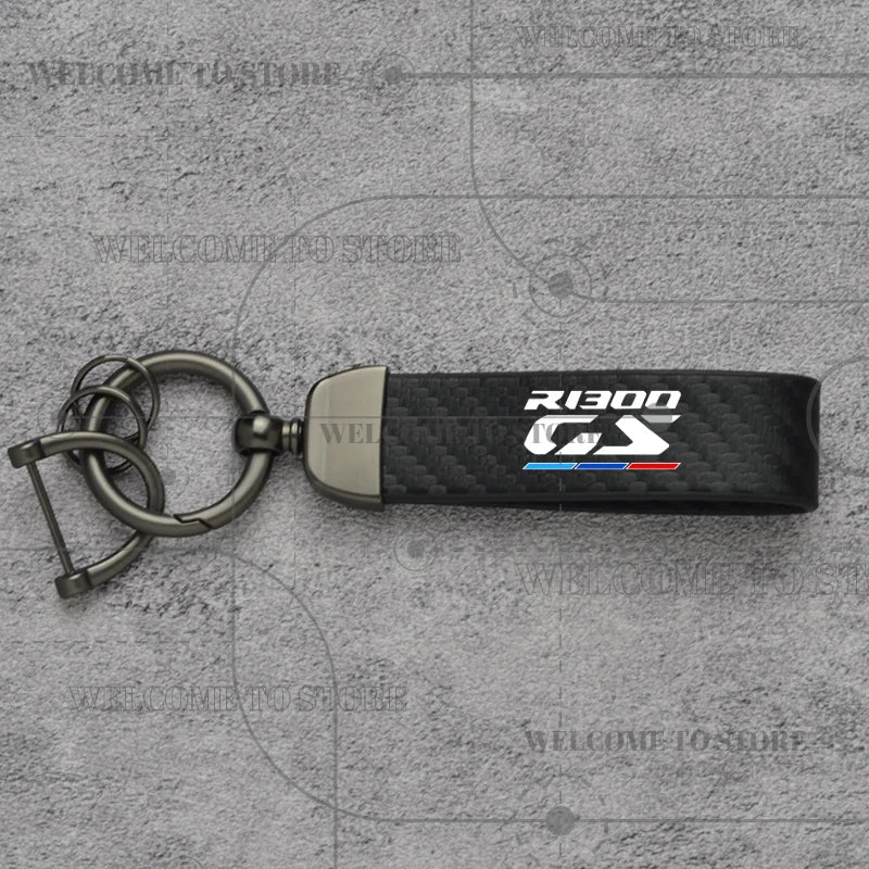 R1300 GS Leather Keychain 