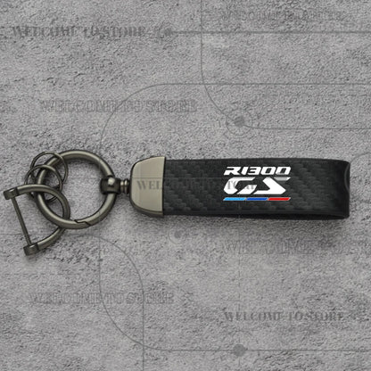 R1300 GS Leather Keychain 