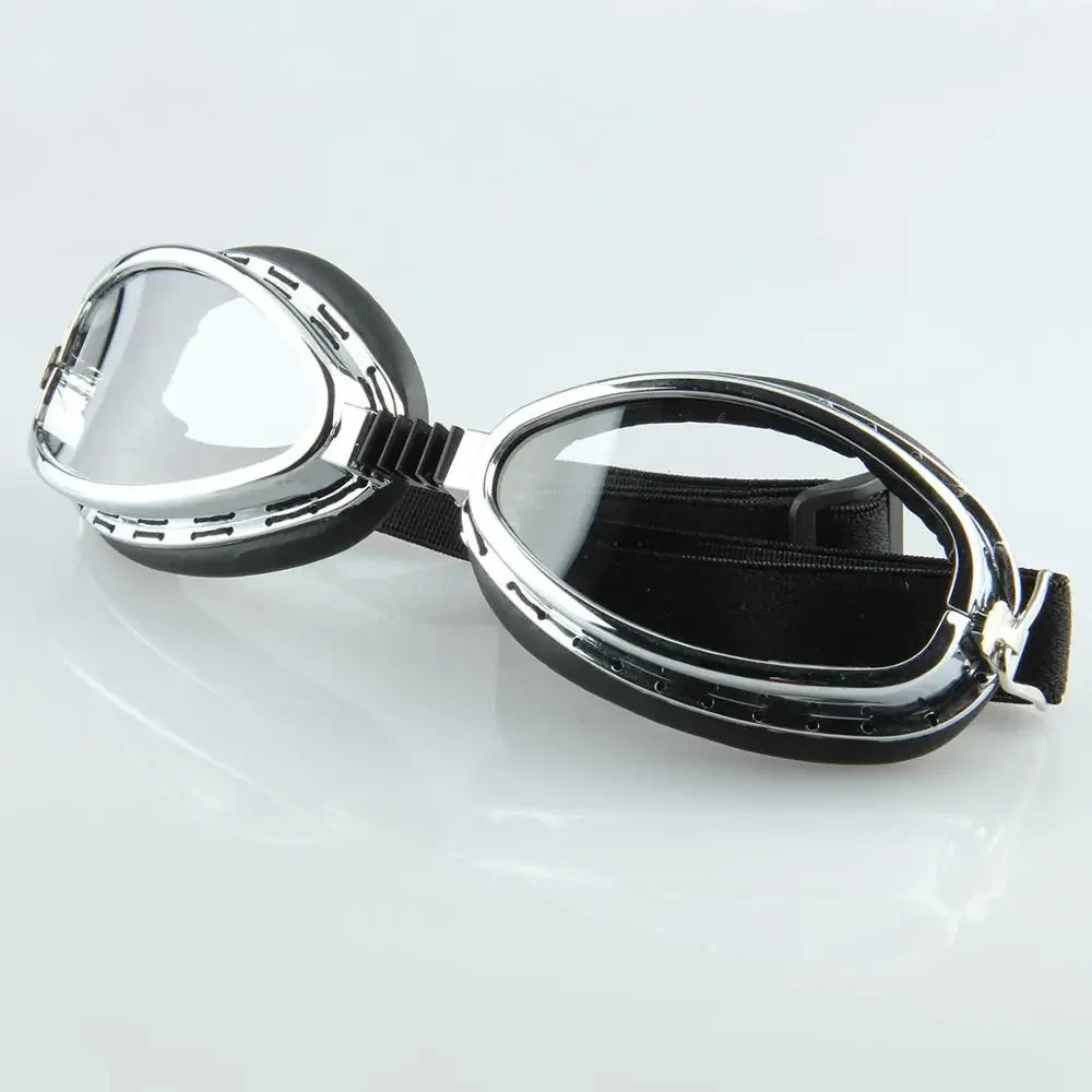 Vintage Retro Motorcycle Glasses 