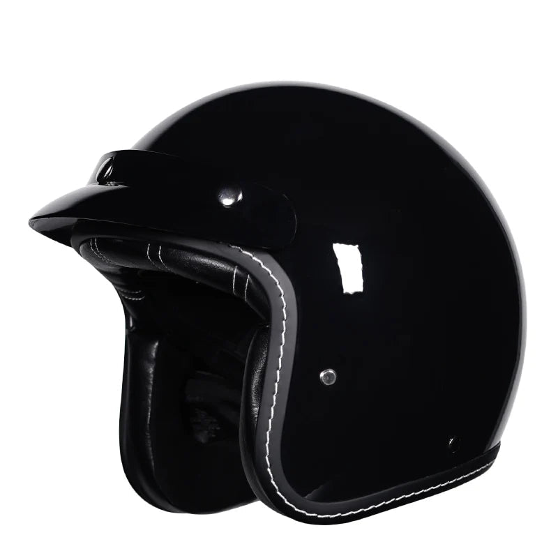 Casco de moto semiabierto 
