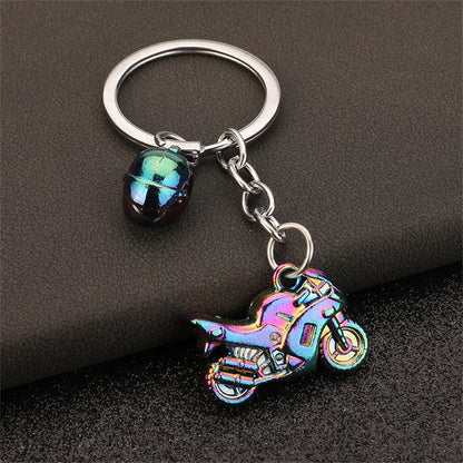Motorcycle Keychain Metal 