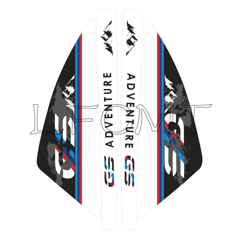 Pegatinas para guardamanos de motocicleta