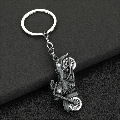 Motorcycle Keychain Metal 