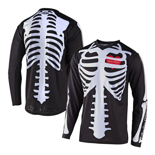 Motocross Skull Long Shirt – Ride with Attitude