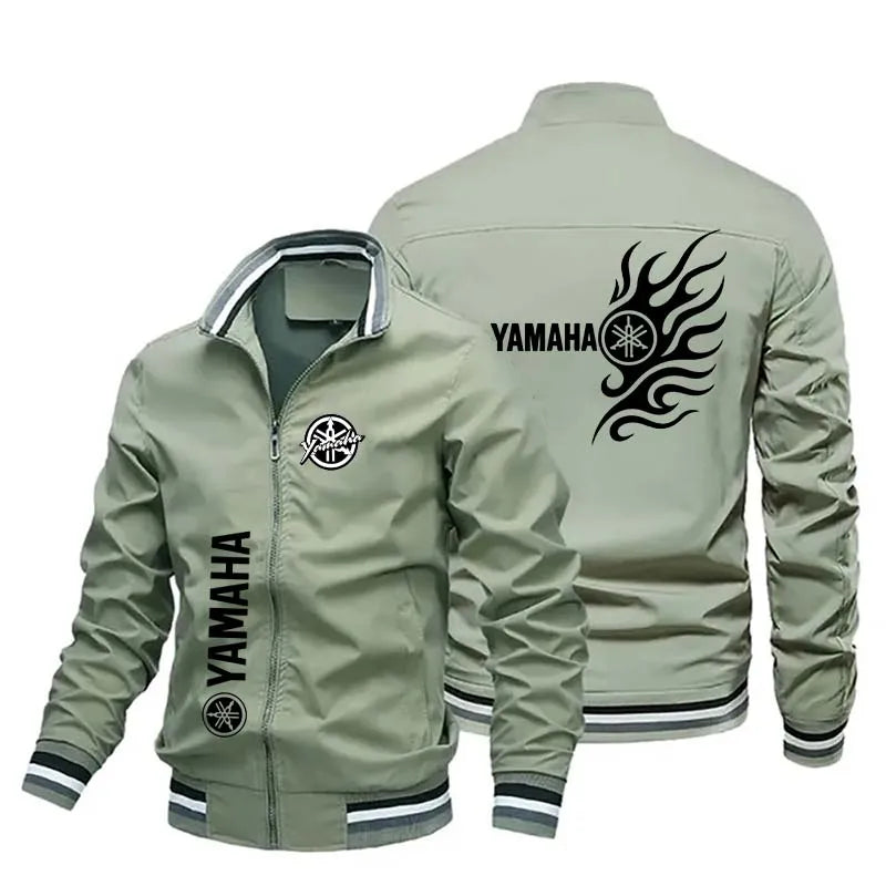 Motorcyclist Men Zipper Jacket 