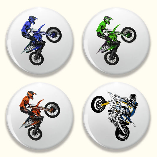 Motocross Dirt Bike Pin