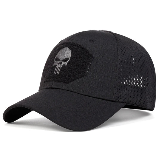 Skull Embroidery Cap 