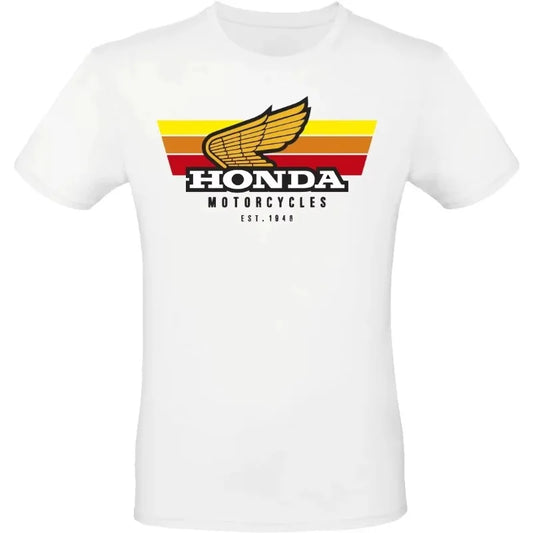 เสื้อยืดกราฟิกมอเตอร์ไซค์วินเทจ