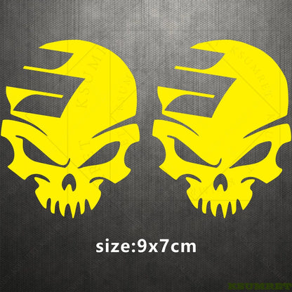 Skull Racing Decal Set