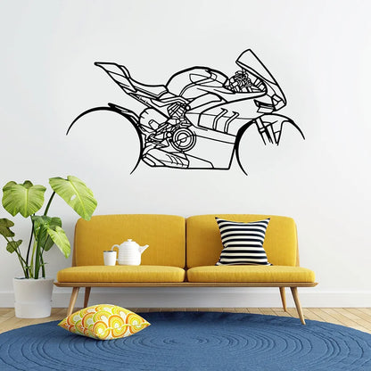 Motorcycle Wall Art – Garage Decor