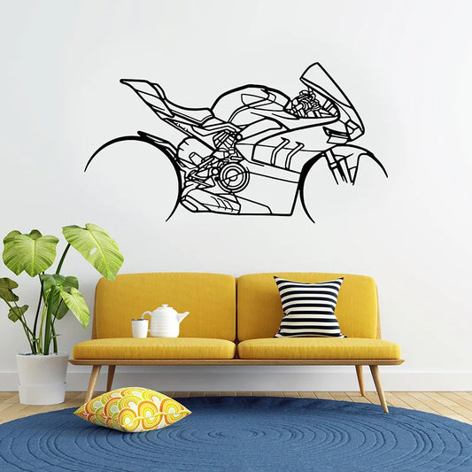 Motorcycle Wall Art – Garage Decor