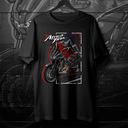 Africa Twin Motorcycle Rider T-Shirt 