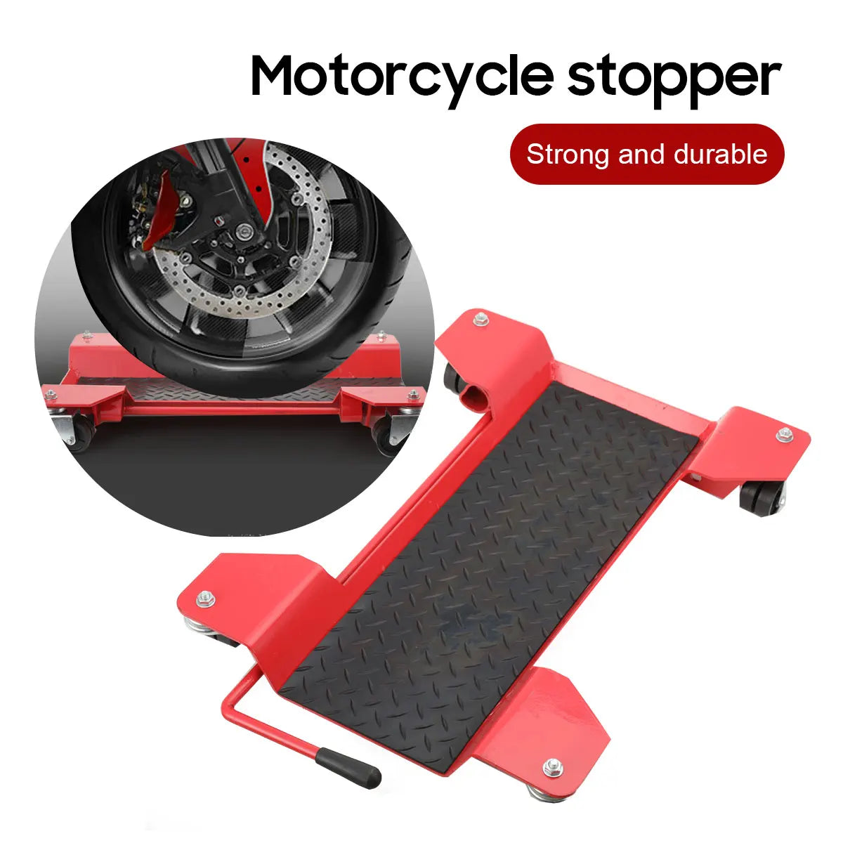 Dolly móvel para motocicleta para serviços pesados