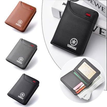 Motorcycle Emblems Leather Wallet YM