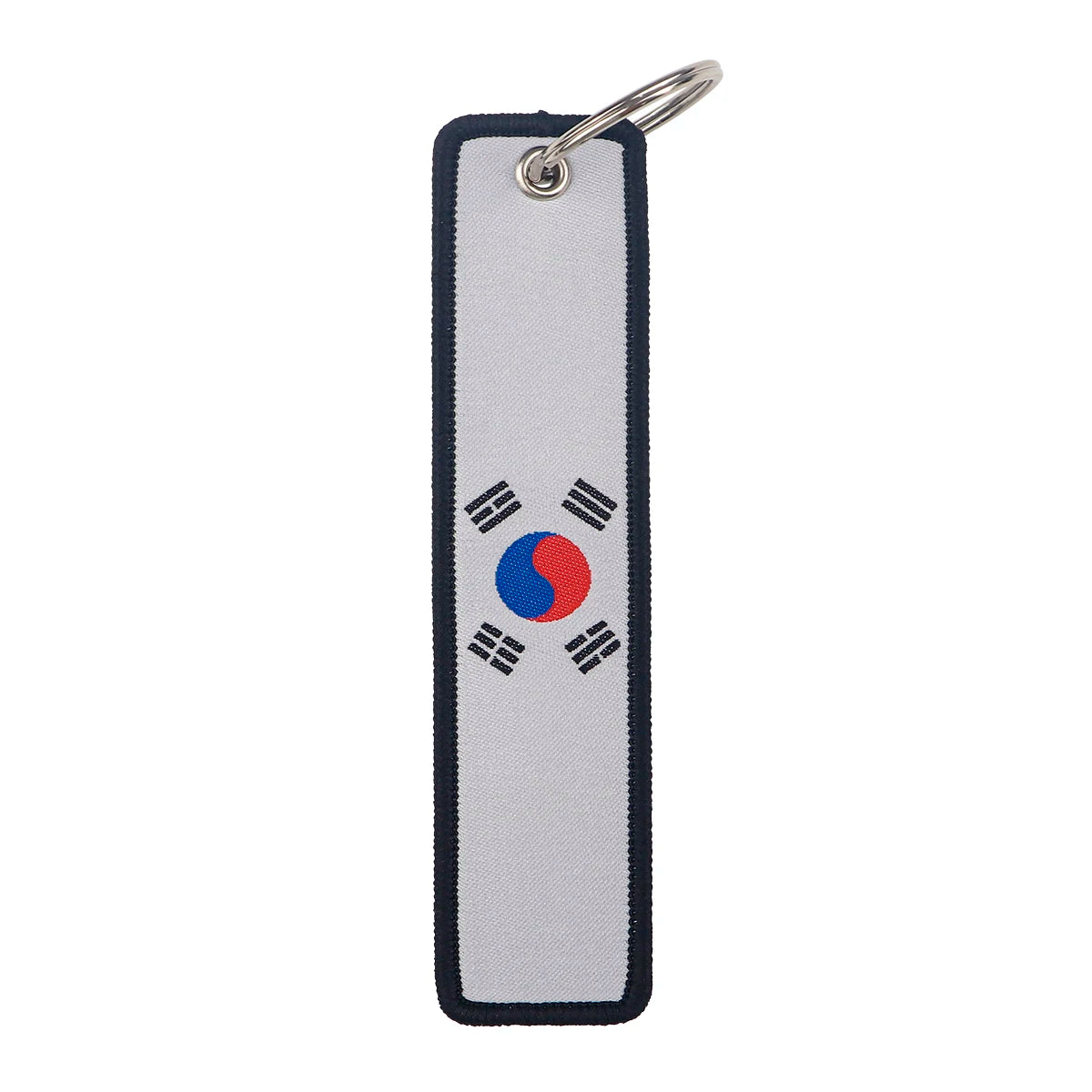 National Flag Fabric Keychain