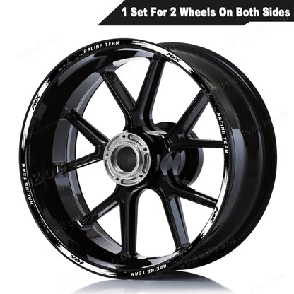 Motorcycle Reflective Wheel Rim Stripe 