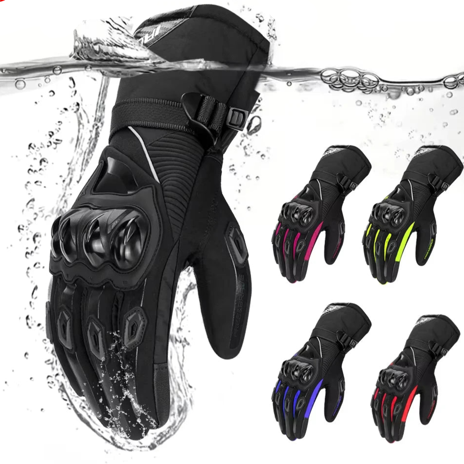 Waterproof Winter Motorcycle Gloves 