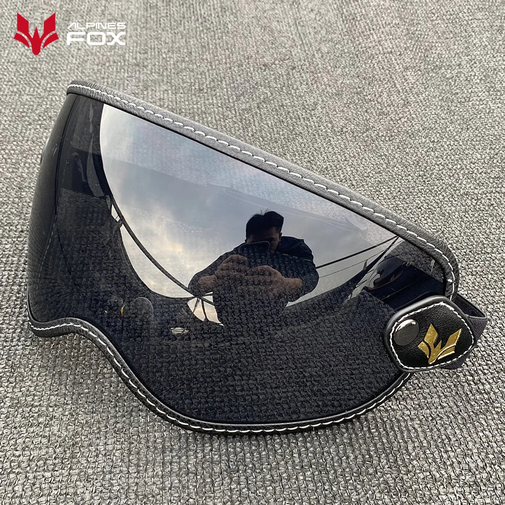 Ajuste de lente de visera de burbuja retro 