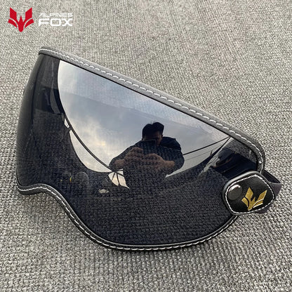 Ajuste de lente de visera de burbuja retro 