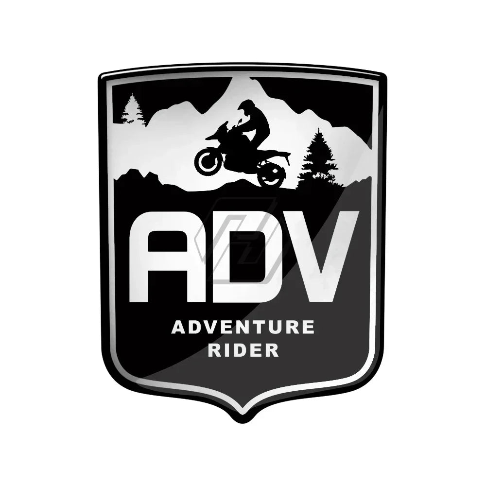 Adventure Rider Windshield Sticker