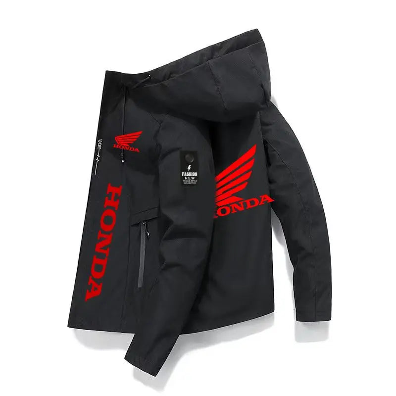 Windjacke für Motorradfahrer 