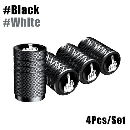 4Pcs/Lot Tire Stem Valve Caps 