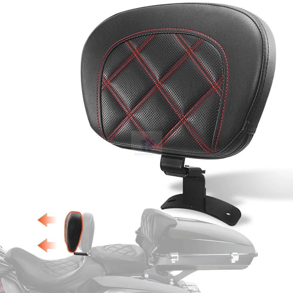 Rider Backrest Pad Touring Motorcycle 