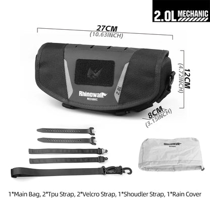 Sac de guidon de moto tactique