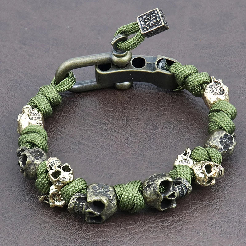 Skull Paracord Bracelet 