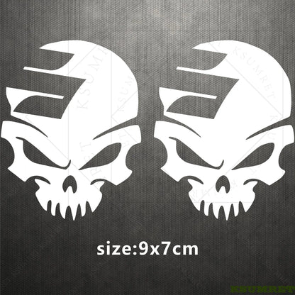 Skull Racing Decal Set