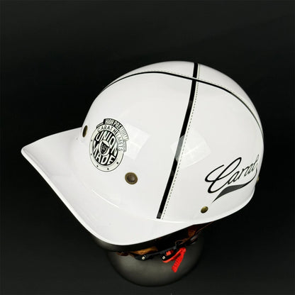 Helmet Half Face Motorcyclist 