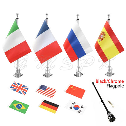 Flag Mount for Motorcycles
