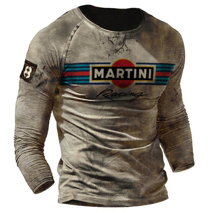 Vintage Motorcycle Long Sleeve Shirts 