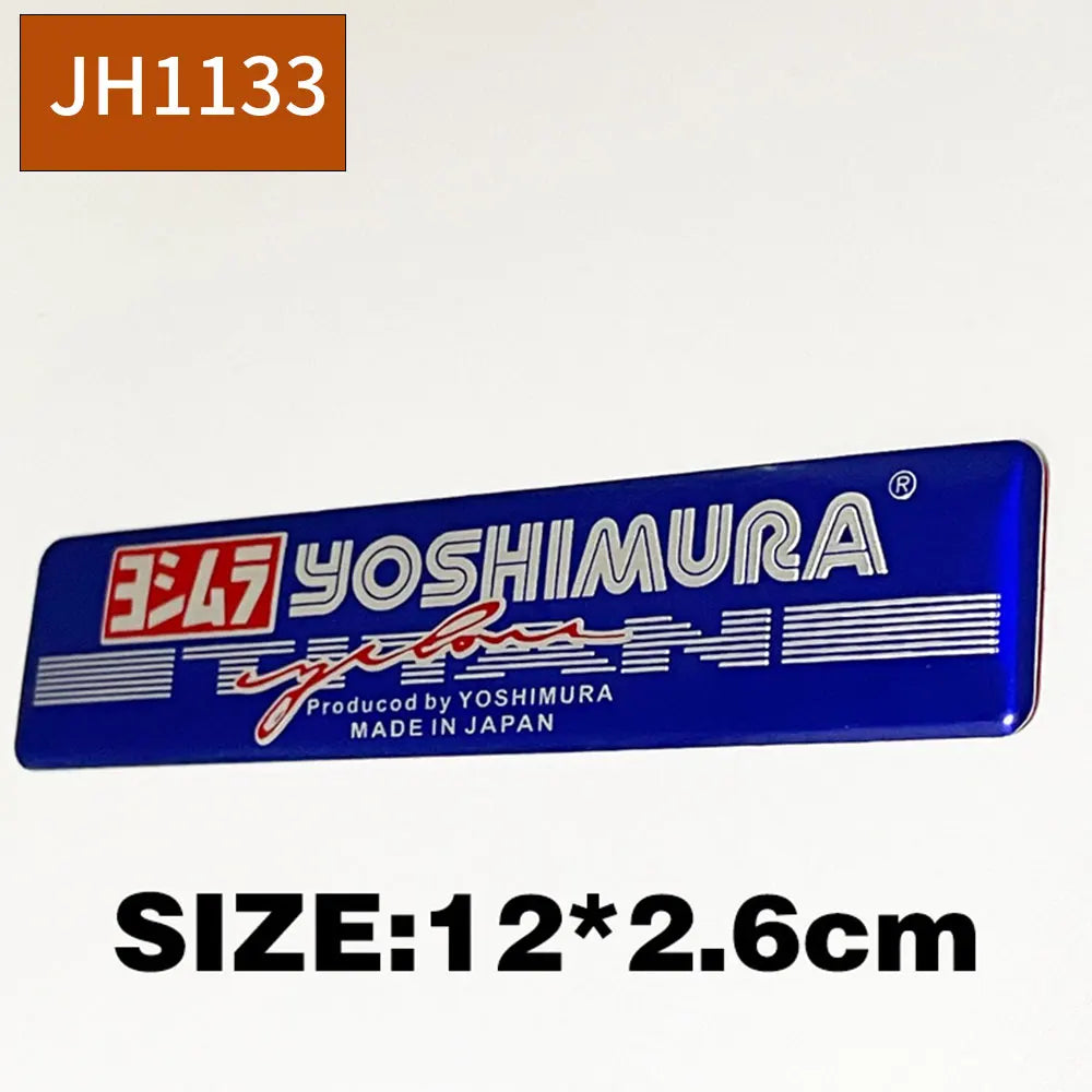 Exhaust Metal Badges