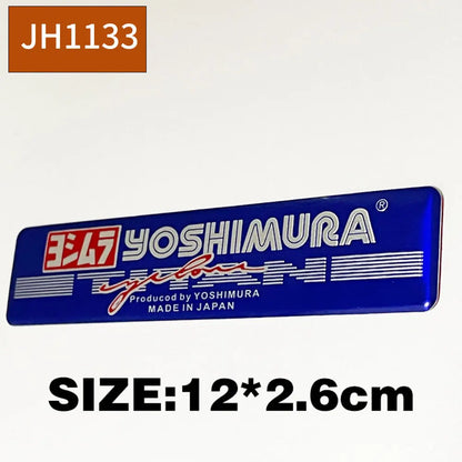 Exhaust Metal Badges