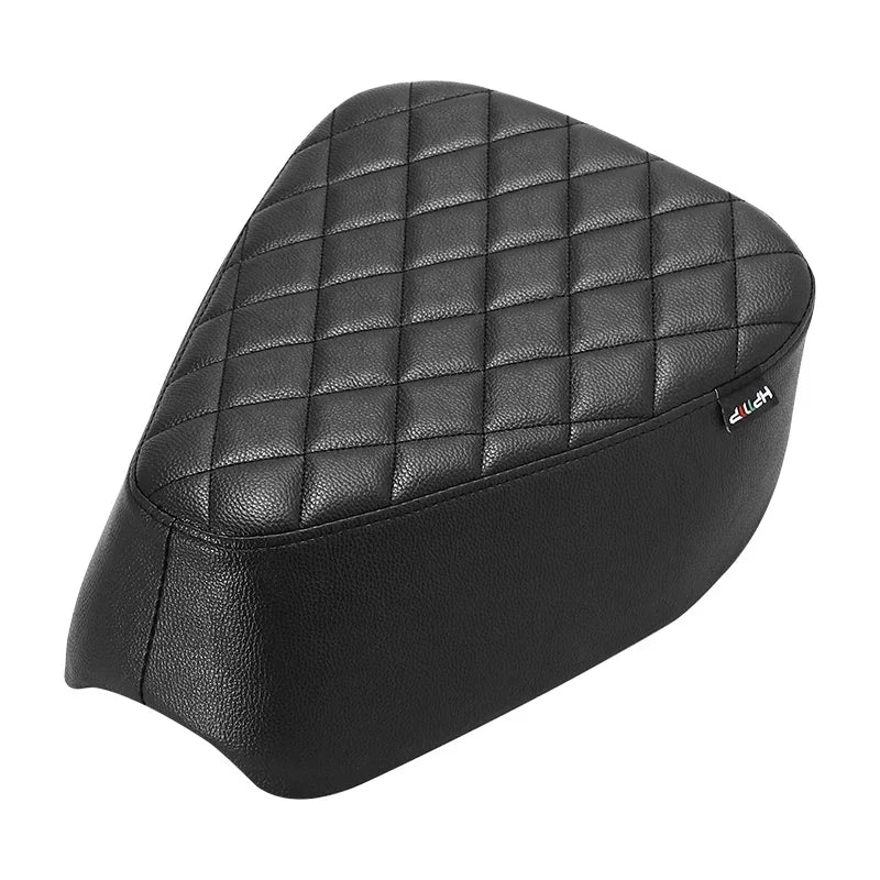 Motorcycle Front & Rear PU Leather Pillow Seat 