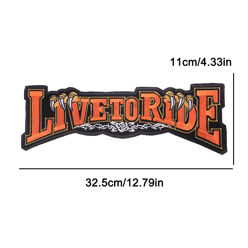Motorcycle Patches for Clothing 