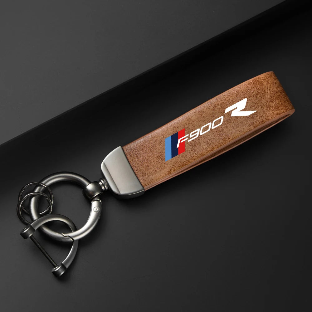 F900R Leather Keychain