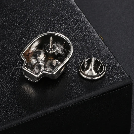 Skull Head Brooch 