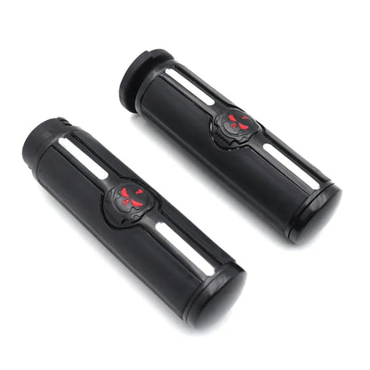 Motorcycle Chrome Cross Handlebar Grips 