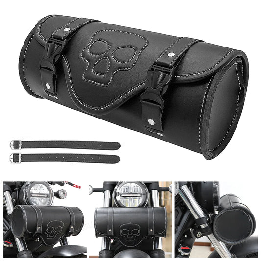 Skull Pattern Motorcycle Tool Bag 