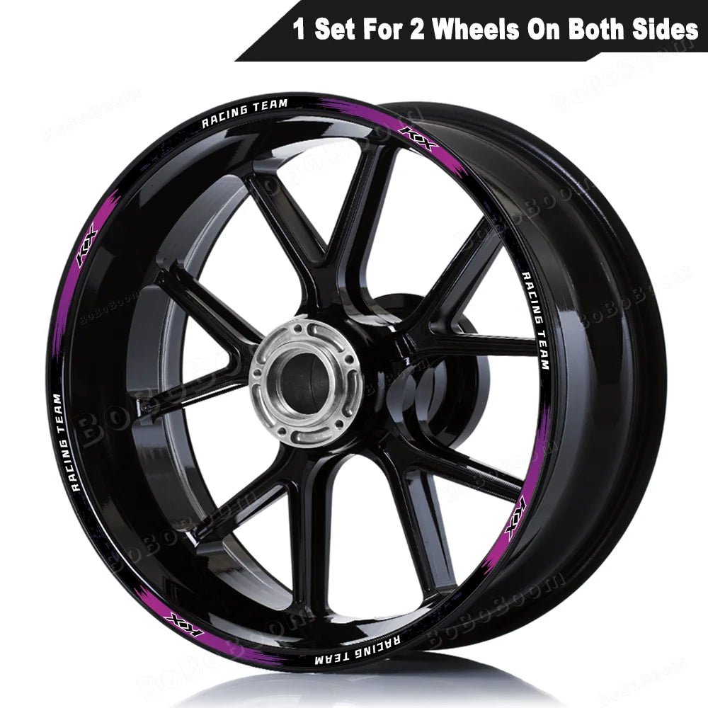 Motorcycle Reflective Wheel Rim Stripe 